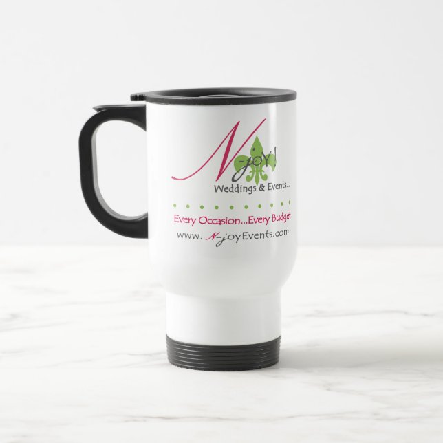 N-joie ! Blanc de St Louis avec la tasse noire de (Gauche)