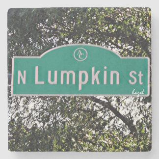 N Lumpkin Street Athens Georgia Marble Untersetzer