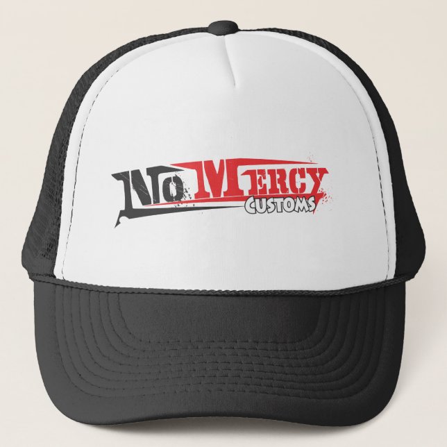 N.M.c Weißlogo Truckerkappe (Vorderseite)