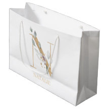 n Monogramm Floral Personalisiert