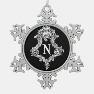 N Monogramm Ornamente