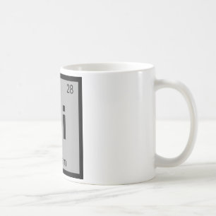 N - Nihilismus-Philosophie-Chemie-Periodensystem Kaffeetasse