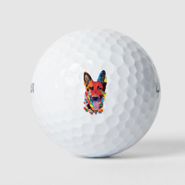 N ovćar boja golfball (Vorderseite)