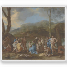 N.Poussin:Saint John Baptizing im Jordan