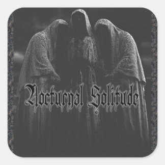 N.S. Hooded Figures Quadratischer Aufkleber