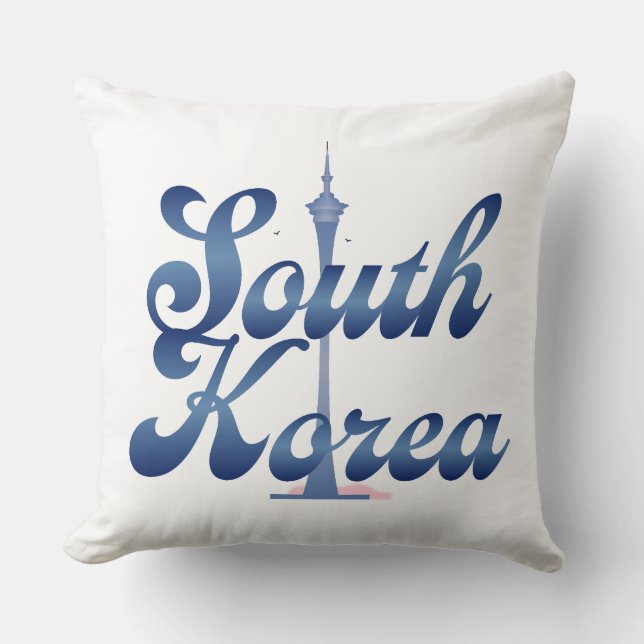 N Seoul Tower Südkorea Kissen (Vorderseite)