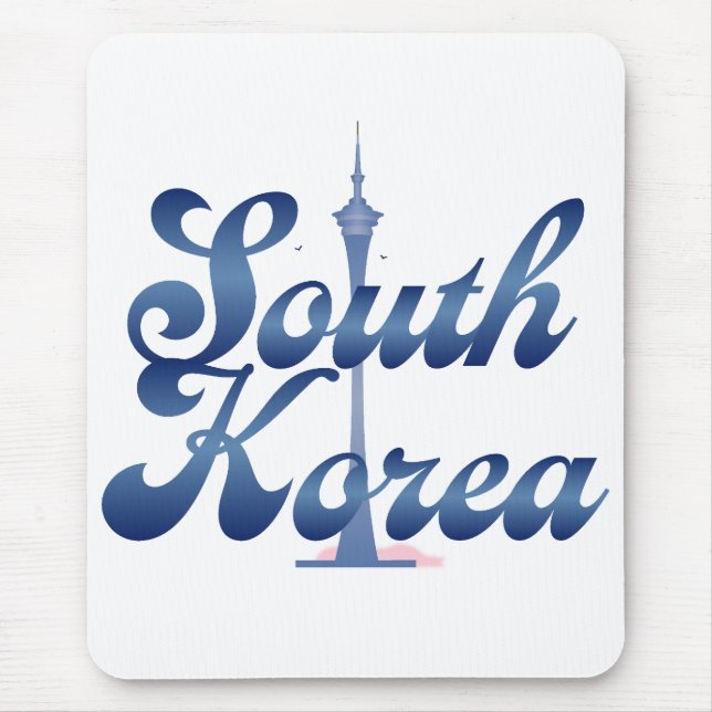 N Seoul Tower Südkorea Mousepad (Vorne)