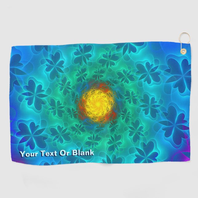 N-Space Lepidoptera Golfhandtuch (Horizontal)