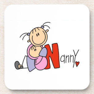 N steht für Nanny Untersetzer