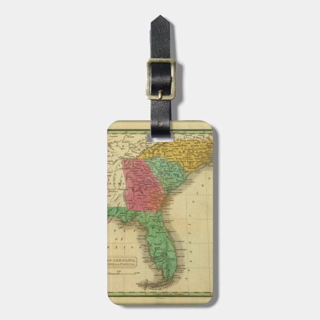 N. u. S. Carolina Gepäckanhänger (Vorderseite vertikal)