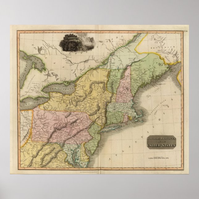 N Vereinigtes Staaten Poster (Vorne)