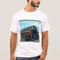 N&W 4-8-4 #611. (Zug; Himmel; Wolken; Bahn;)