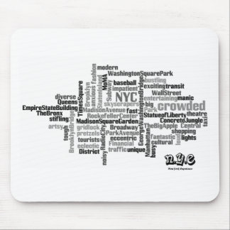 N.Y.E Auswahl ein Wort Mousepad
