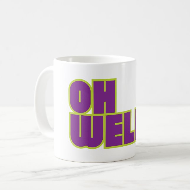 Na gut, komisch sarkastisch ironisch! kaffeetasse (Vorderseite Links)