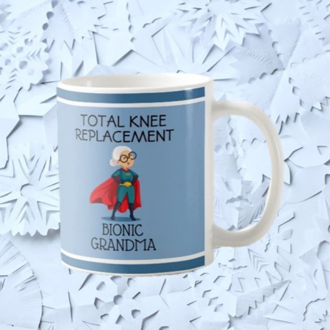 Na gut, Oma! Tasse zum Bionischen Knie-Austausch (Von Creator hochgeladen)