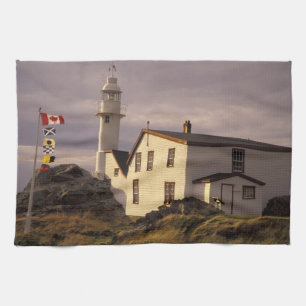 NA, Kanada, Neufundland, Lobster Cove. Hummer Handtuch