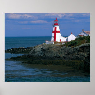 NA, Kanada, New Brunswick, Campobello Island. 4 Poster