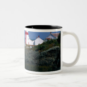 NA, Kanada, New Brunswick, Campobello Island. 4 Zweifarbige Tasse
