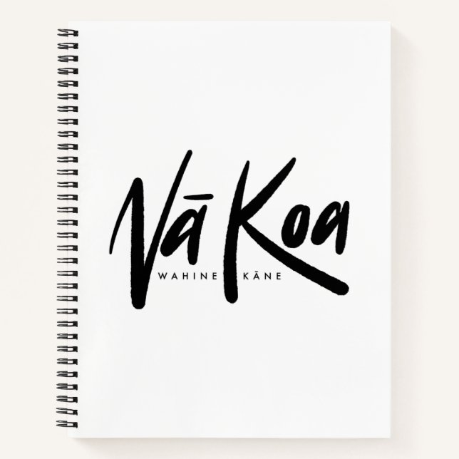 Na Koa Journal (Spiral) Notizbuch (Vorderseite)