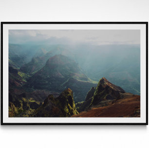 Na Pali Coast Kauai Fotografie Print Poster