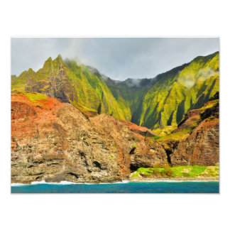 Na Pali Coast - Kauai, Hawaii Fotodruck
