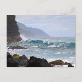 Na Pali Coast on Kauai, Hawaii Postkarte
