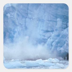 NA, USA, Alaska, Südost-Alaska, Tracy Arm, Quadratischer Aufkleber