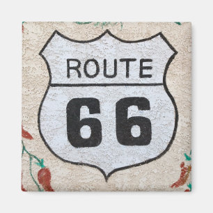 NA, USA, Arizona, Holbrook Route 66 Straßenschild Magnet