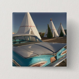 NA, USA, Arizona, Holbrook Route 66, Wigwam 2 Button