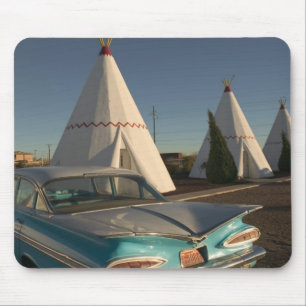 NA, USA, Arizona, Holbrook Route 66, Wigwam Mousepad