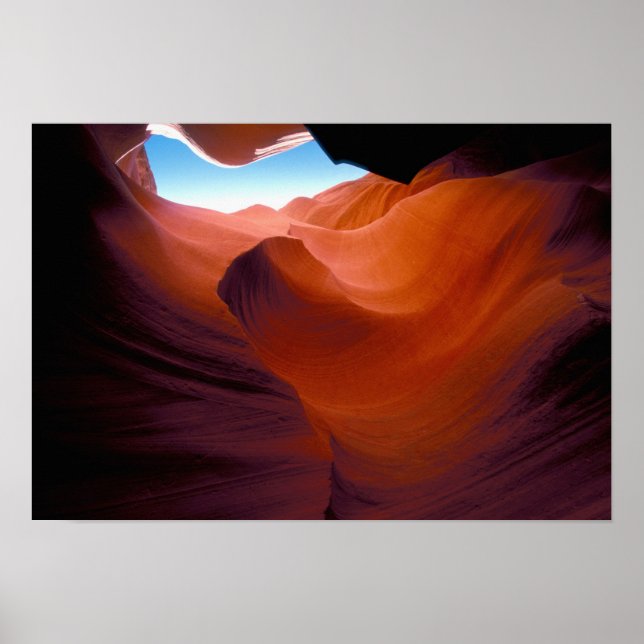 NA, USA, Arizona, Paria Canyon. Sandstein Poster (Vorne)