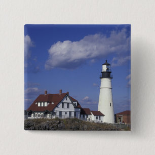 NA, USA, Maine, bei Portland, Portland Head Button