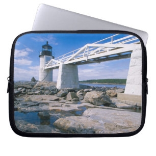 NA, USA, Maine, Port Clyde. Marshall Point Laptopschutzhülle