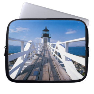 NA, USA, Maine, Port Clyde.  Marshall-Punkt 2 Laptopschutzhülle