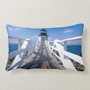 NA, USA, Maine, Port Clyde.  Marshall-Punkt 2 Lendenkissen