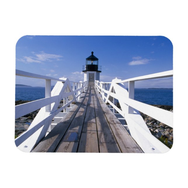 NA, USA, Maine, Port Clyde Marshall-Punkt 2 Magnet (Horizontal)