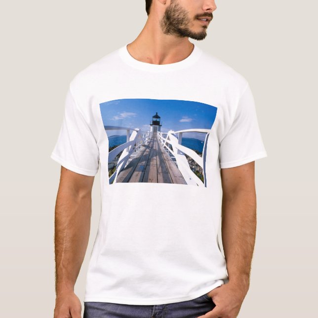 NA, USA, Maine, Port Clyde.  Marshall-Punkt 2 T-Shirt (Vorderseite)