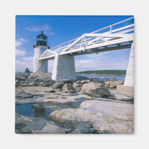 NA, USA, Maine, Port Clyde.  Marshallpunkt Magnet