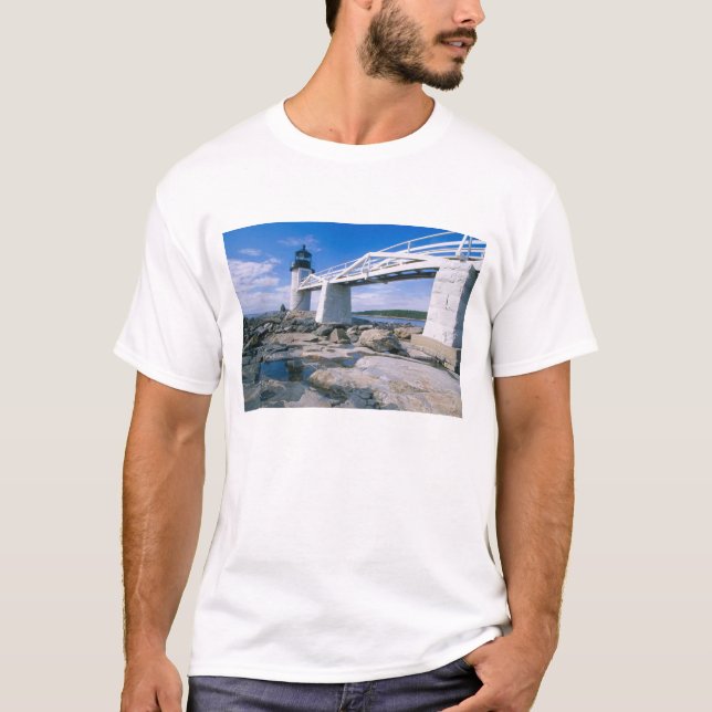NA, USA, Maine, Port Clyde.  Marshallpunkt T-Shirt (Vorderseite)
