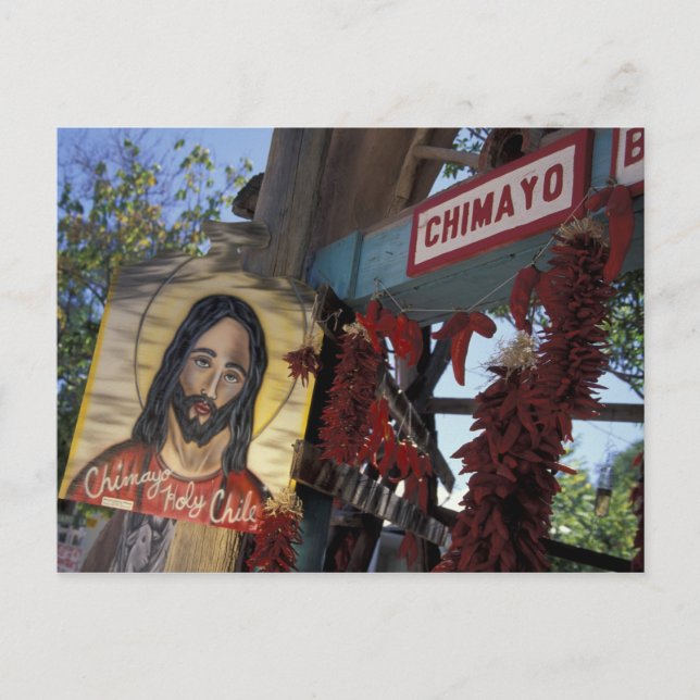 NA, USA, New Mexico, Santa Fe. Postkarte (Vorderseite)