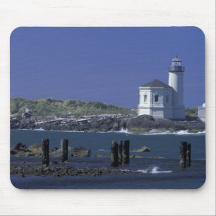 NA, USA, Oregon, Bandon, Coquille Leuchtturm Mousepad