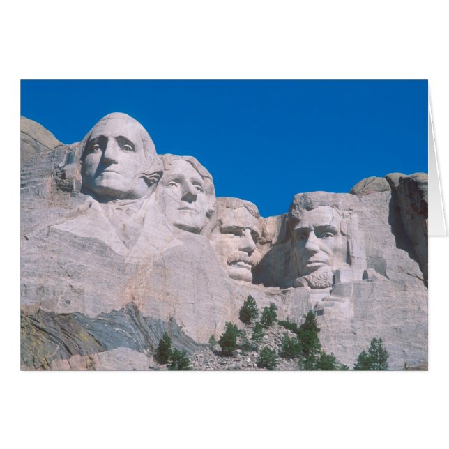 NA, USA, SD, Mount Rushmore. (Vorderseite (Horizontal))