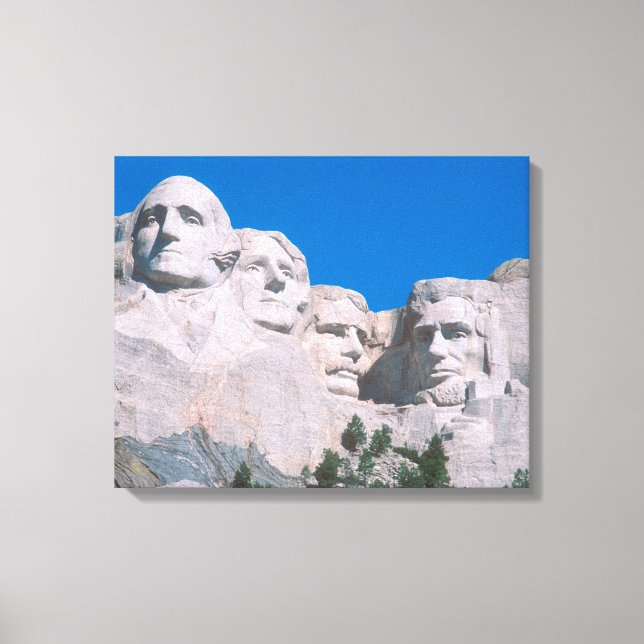 NA, USA, SD, Mount Rushmore. Leinwanddruck (Vorderseite)