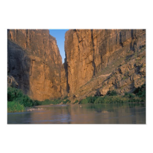 NA, USA, Texas, Big Bend National Park. Rio Grande Fotodruck