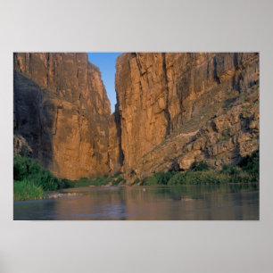 NA, USA, Texas, Big Bend National Park. Rio Poster