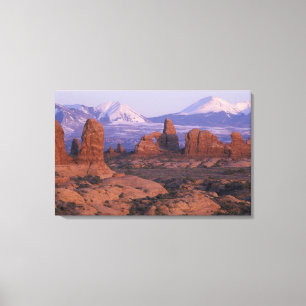 NA, USA, Utah, Arches National Park. Garten von Leinwanddruck