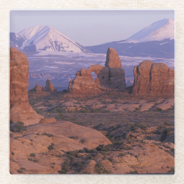 NA, USA, Utah, Arches National Park Glasuntersetzer (Vorderseite)