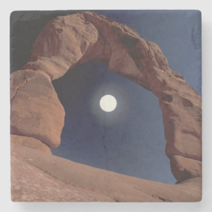 NA, USA, Utah, Arches National Park. zart Steinuntersetzer