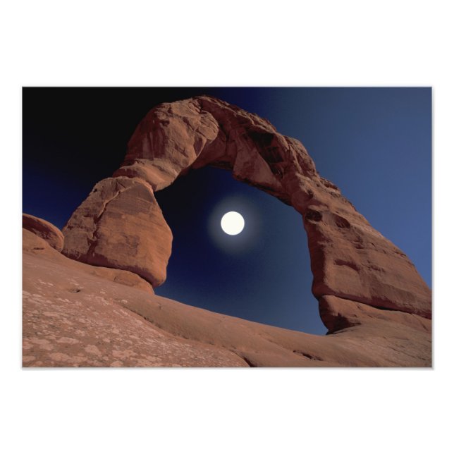NA, USA, Utah, Arches National Park. Zierlich Fotodruck (Vorne)