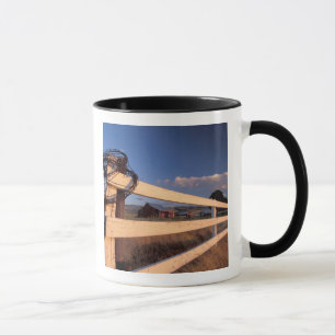 NA, USA, Washington, bei Walla Walla, Zaun, Tasse